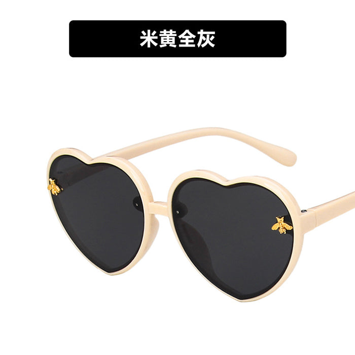 Jewelry WholesaleWholesale love little bee children's sunglasses JDC-SG-KD140 Sun Glasses 珂盾 %variant_option1% %variant_option2% %variant_option3%  Factory Price JoyasDeChina Joyas De China