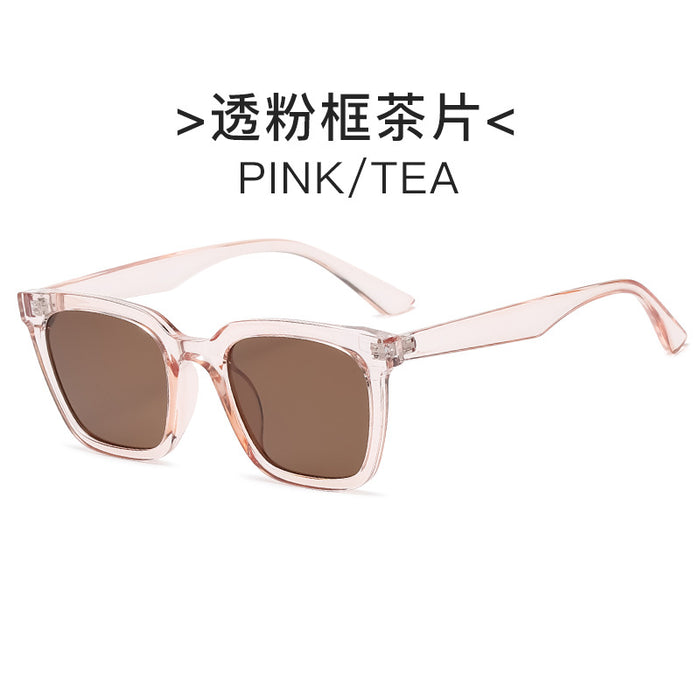 Wholesale Sunglasses PC Small Square Gradient Sunset Color JDC-SG-TaiG006