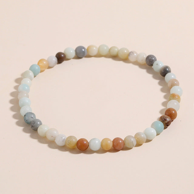 Wholesale Natural Stone 4mm Energy Bracelet JDC-BT-RuiZ006