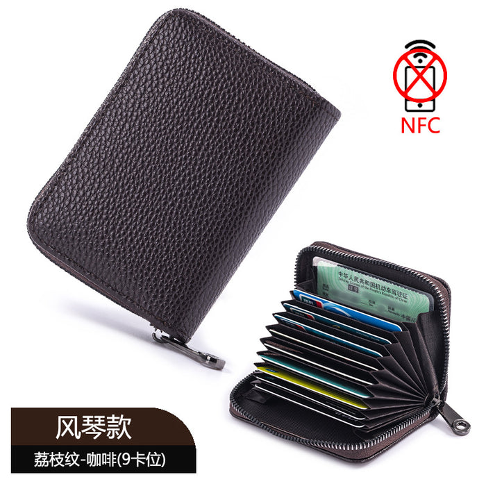 Jewelry WholesaleWholesale anti-degaussing multi-card slot id anti-theft swipe card holder large capacity driver's license wallet JDC-WT-JiaL005 Wallet 佳罗 %variant_option1% %variant_option2% %variant_option3%  Factory Price JoyasDeChina Joyas De China