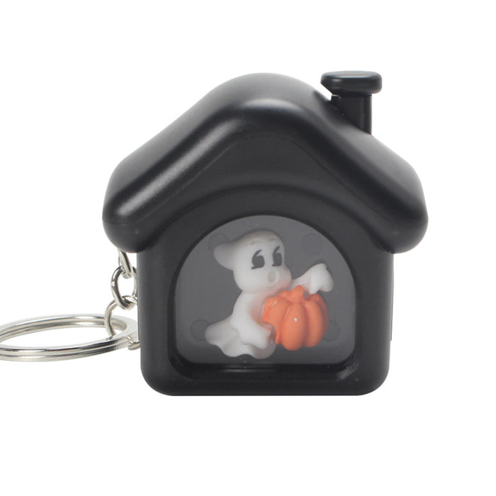 Wholesale Pumpkin Keychain Glowing Ornament MOQ≥5 JDC-KC-KaiZ001