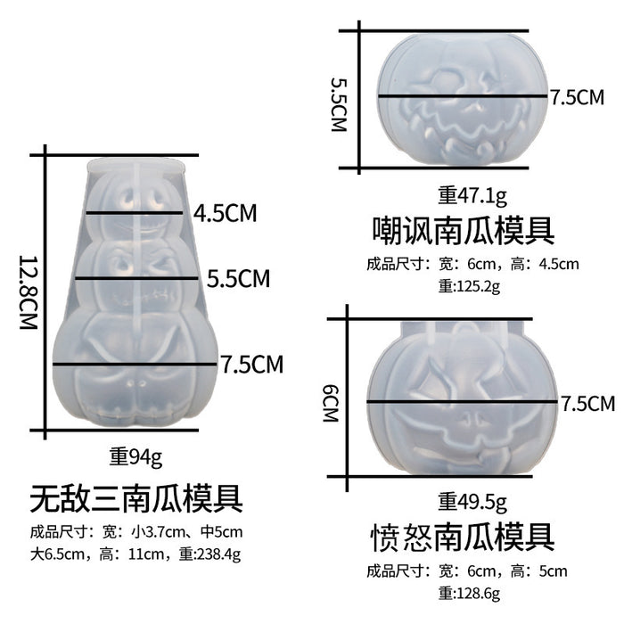 Wholesale Candle Mold DIY Halloween Pumpkin JDC-DIY-ZOC002