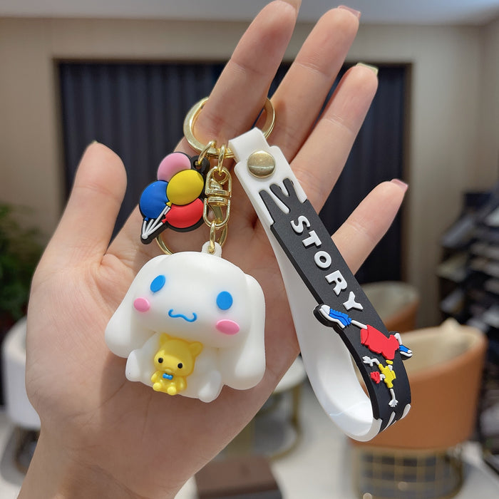 Wholesale Keychains PVC Hardware Cartoon Doll Cute (S) MOQ≥2 JDC-KC-AnG034