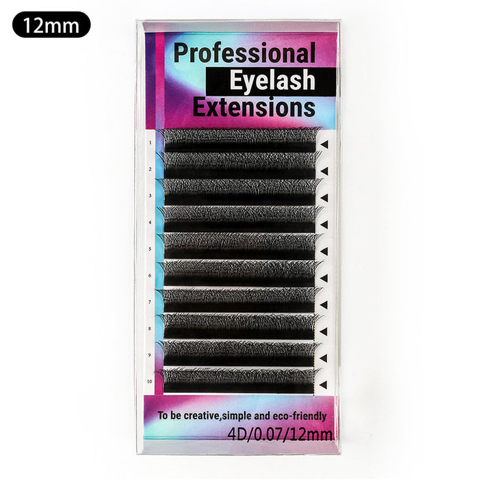 Wholesale man-made fiber false eyelashes four leaf clover natural JDC-EY-LJL002