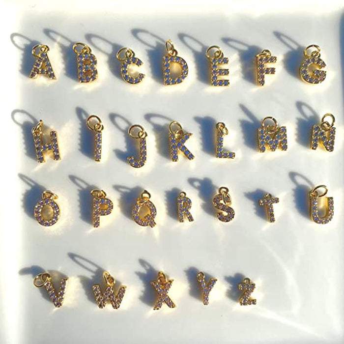 Wholesale Anklet Letter Butterfly 14K Gold Plated MOQ≥2 JDC-AS-JinM008