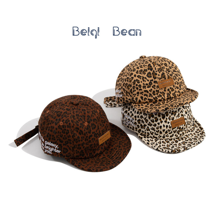 Jewelry WholesaleWholesale Kids Leopard Print Cotton Baseball Cap Sun Hat JDC-FH-CMao001 Fashionhat 长茂 %variant_option1% %variant_option2% %variant_option3%  Factory Price JoyasDeChina Joyas De China