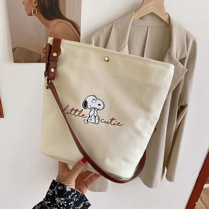 Jewelry WholesaleWholesale Cartoon Canvas Bag Tote Bag (M) JDC-HB-Wanan001 Handbags 湾岸 %variant_option1% %variant_option2% %variant_option3%  Factory Price JoyasDeChina Joyas De China