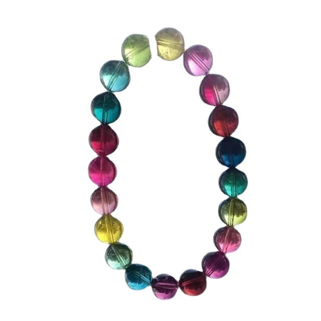 Wholesale Natural Candy Color Tourmaline Bracelet JDC-BT-NiHuang008