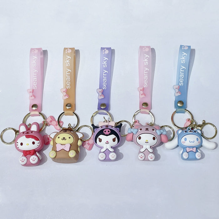 Jewelry WholesaleWholesale Cartoon Soft Rubber Alloy Cute Keychain (M) MOQ≥2 JDC-KC-JuShu001 Keychains 具竖 %variant_option1% %variant_option2% %variant_option3%  Factory Price JoyasDeChina Joyas De China