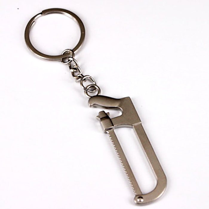 Wholesale Mini Simulation Tool Key Chain Metal Ruler MOQ≥2 JDC-KC-HuaJin001