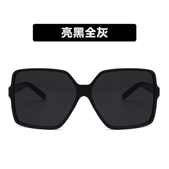 Wholesale Square Big Frame Sunglasses Street Shooting JDC-SG-KD165