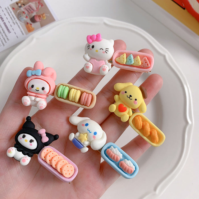 Wholesale Hair Clips Plastic Candy Cartoon Anime (M) JDC-HC-DILAN003