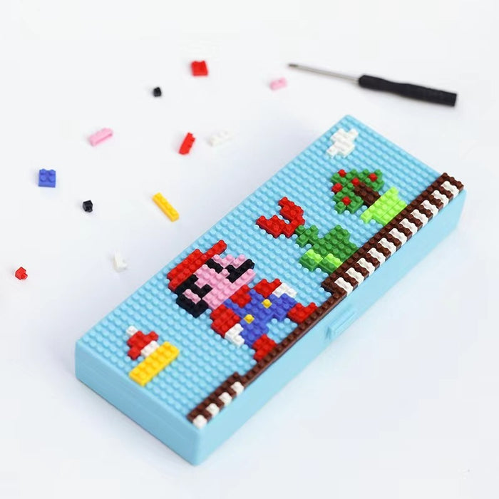 Wholesale Random ABS Plastic Building Blocks Stationery Box (M) MOQ≥5 JDC-PB-YMSH001