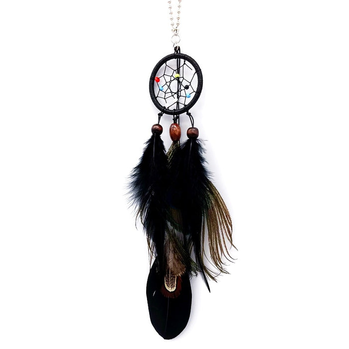 Jewelry WholesaleWholesale Peacock Feather Dreamcatcher MOQ≥2 JDC-DC-ChenP001 Dreamcatcher 宸聘 %variant_option1% %variant_option2% %variant_option3%  Factory Price JoyasDeChina Joyas De China