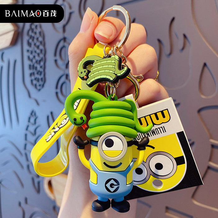 Wholesale Minions Zodiac Keychain Creative Exquisite and Cute JDC-KC-BaiM040