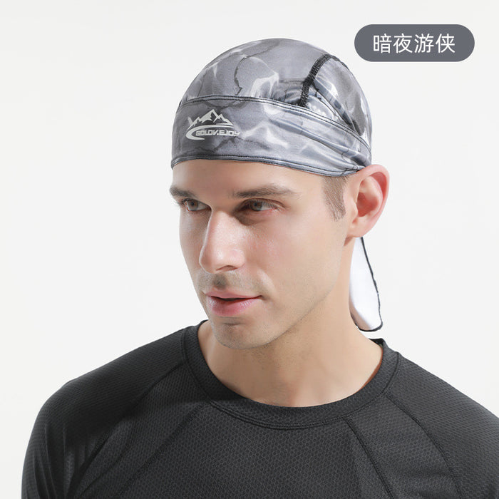 Wholesale Pirate Bandana Men's Harley Hat Sports Running Breathable JDC-FH-GD007