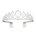 Jewelry WholesaleWholesale Crown White Crystal Alloy Headband JDC-HD-hongh001 Headband 宏宏 %variant_option1% %variant_option2% %variant_option3%  Factory Price JoyasDeChina Joyas De China