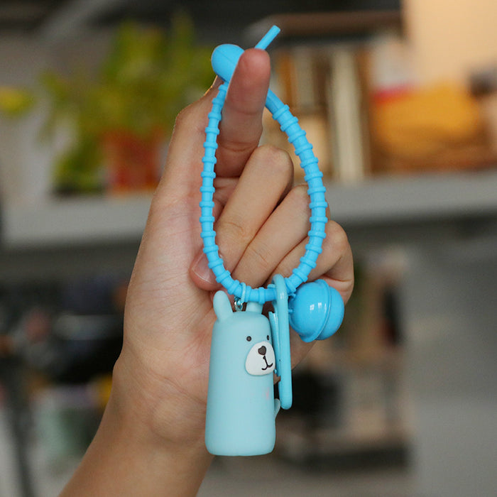 Wholesale Keychain Resin Cartoon Cute Animals JDC-KC-XTang014