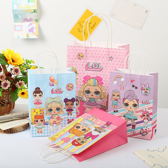 Wholesale Gift Bags Kraft Festive Party  Cartoon  JDC-GB-ganrui010