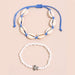 Jewelry WholesaleWholesale Boho Shell Turtle Beaded Alloy Anklet JDC-AS-YeB009 anklets 烨贝 %variant_option1% %variant_option2% %variant_option3%  Factory Price JoyasDeChina Joyas De China