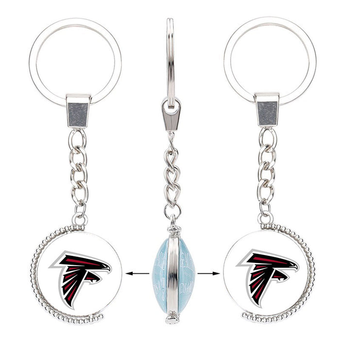 Wholesale NFL Team Football Alloy Keychain MOQ≥5 JDC-KC-MiaoY010