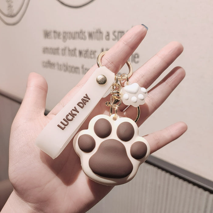 Wholesale Cat Claw PVC Keychain MOQ≥2 JDC-KC-MRan003