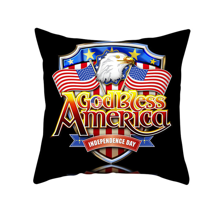 Wholesale 4th of July Independence Day Printed Pillowcase MOQ≥2 JDC-PW-Jinze002