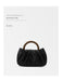 Jewelry WholesaleWholesale wood handle pleated cloud messenger Mini Handbag JDC-HB-Yanluo007 Handbags 燕罗 %variant_option1% %variant_option2% %variant_option3%  Factory Price JoyasDeChina Joyas De China