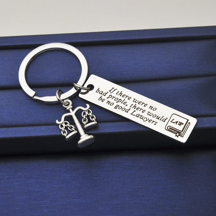 Wholesale Keychains Metals Lawyers Judicial Scales Law School Graduation Gifts for Lawyers MOQ≥3 JDC-KC-ZKe002