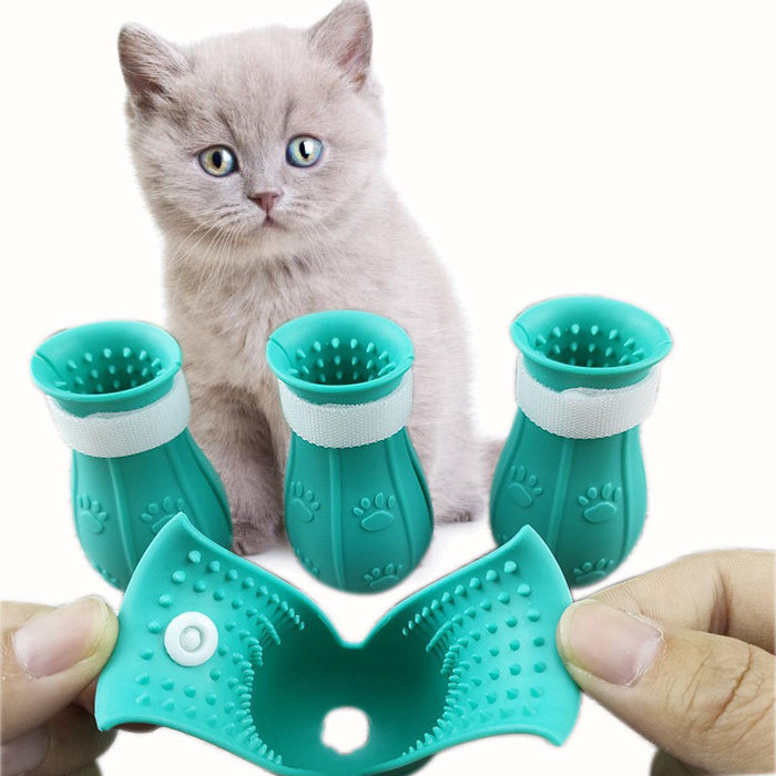 Jewelry WholesaleWholesale green silicone cat foot washing cover JDC-FT-Bais004 fidgets toy 百思 %variant_option1% %variant_option2% %variant_option3%  Factory Price JoyasDeChina Joyas De China