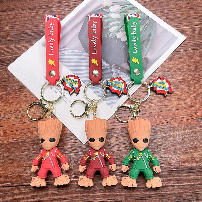 Jewelry WholesaleWholesale cartoon doll silicone keychain (F) JDC-KC-FeiRun051 Keychains 飞润 %variant_option1% %variant_option2% %variant_option3%  Factory Price JoyasDeChina Joyas De China