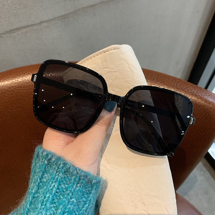 Wholesale Sunglasses Resin Square UV Protection JDC-SG-BKL002