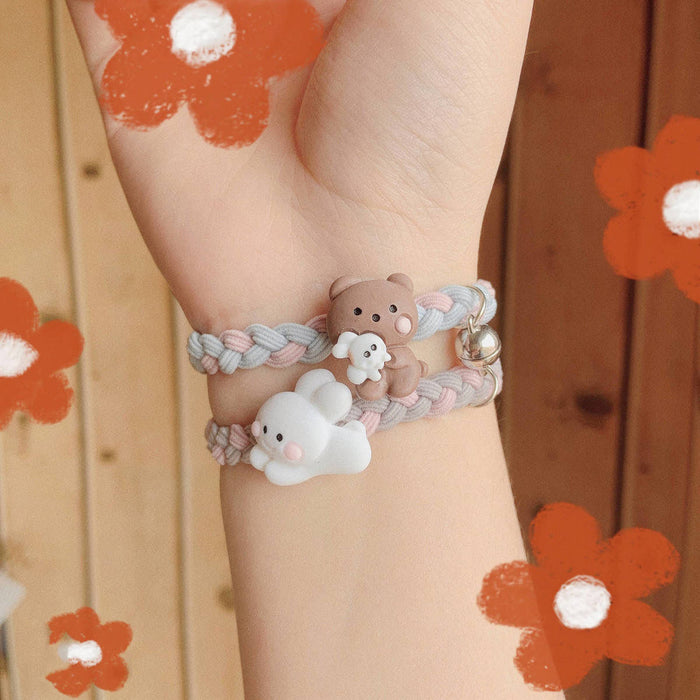 Wholesale Bracelet Rubber Band Cute Cartoon Magnetic Bracelet JDC-BT-MengM001