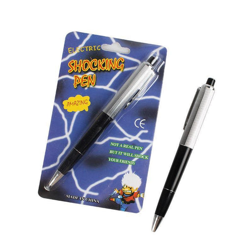 Jewelry WholesaleWholesale April Fool's Plastic Tricky Spoof Electric Shock Pen MOQ≥2 JDC-FT-DengY001 fidgets toy 登鱼 %variant_option1% %variant_option2% %variant_option3%  Factory Price JoyasDeChina Joyas De China