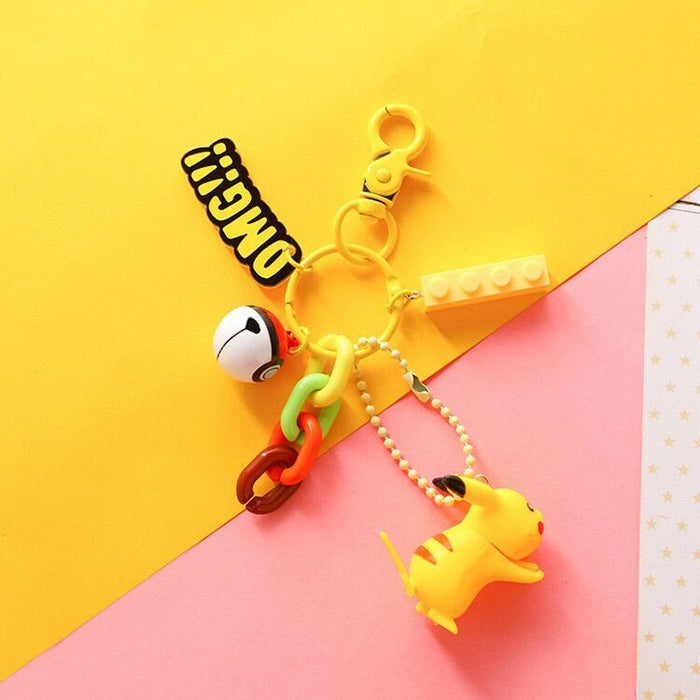 Wholesale Cartoon Resin Building Blocks Keychain (M) JDC-KC-XiangYi005