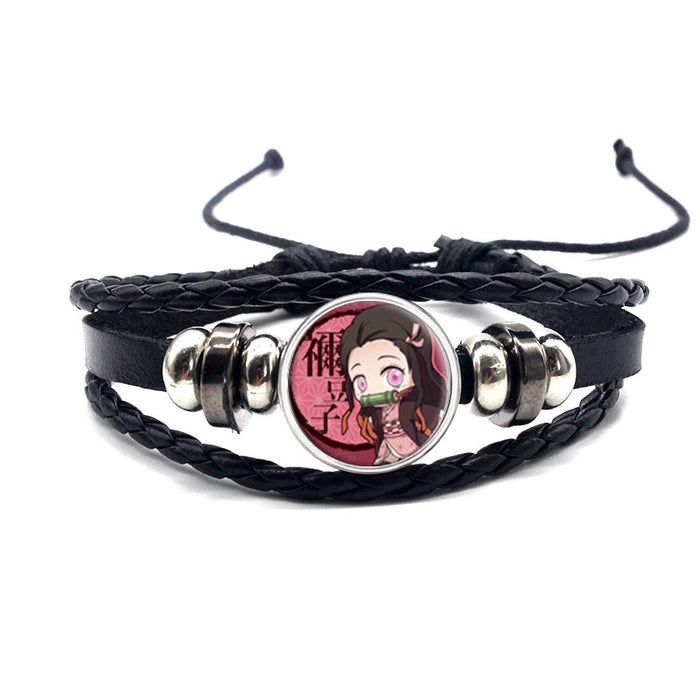 Pulsera de pulsera ajustable de caricatura al por mayor MOQ≥2 (M) JDC-BT-Yany016