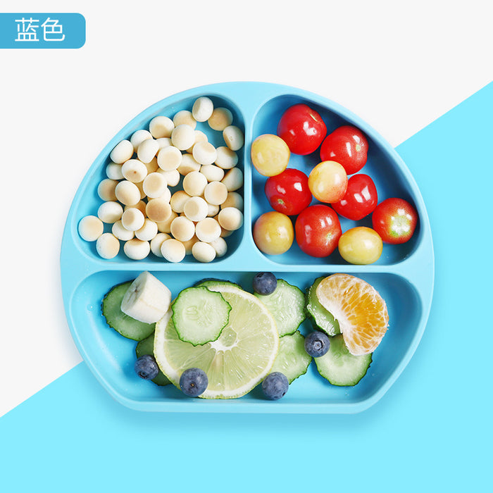 Wholesale Baby Silicone Dinner Plate Suction Cup JDC-CC-Ningxuan003
