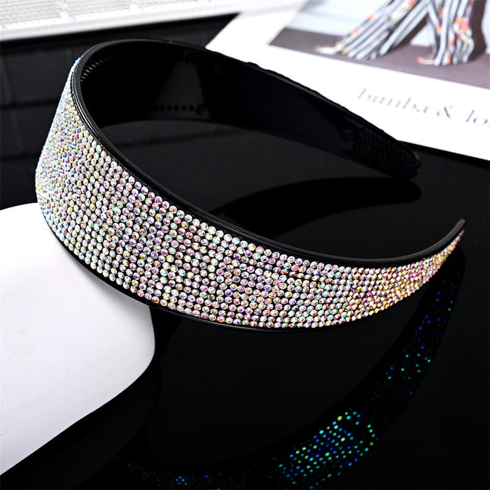 Jewelry WholesaleWholesale full diamond with toothed diamond rhinestone hair band JDC-HD-YingY004 Headband 迎源 %variant_option1% %variant_option2% %variant_option3%  Factory Price JoyasDeChina Joyas De China