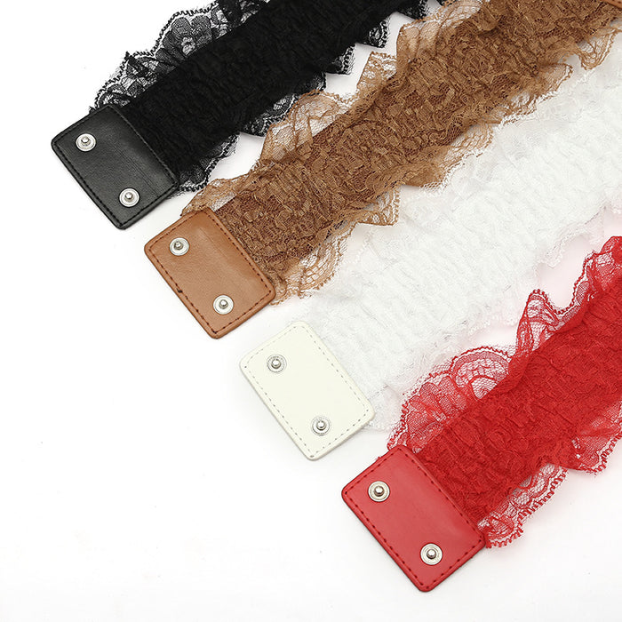 Jewelry WholesaleWholesale Lace Corset Belt Women's Cute Waist Thin Belt JDC-WB-FangH007 Womenbelt 芳蕙 %variant_option1% %variant_option2% %variant_option3%  Factory Price JoyasDeChina Joyas De China