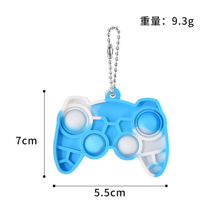 Jewelry WholesaleWholesale black silicone key chain JDC-FT-Bais007 fidgets toy 百思 %variant_option1% %variant_option2% %variant_option3%  Factory Price JoyasDeChina Joyas De China