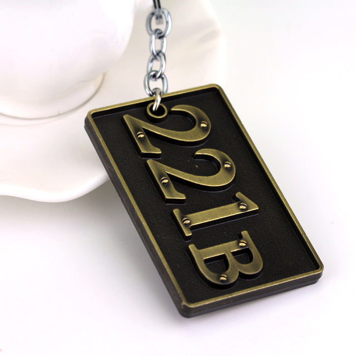 Wholesale apartment keychain alloy pendant JDC-KC-AWen012