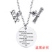 Jewelry WholesaleWholesale Stainless Steel Round Graduation Season Necklace JDC-NE-GangGu002 Necklaces 钢古 %variant_option1% %variant_option2% %variant_option3%  Factory Price JoyasDeChina Joyas De China