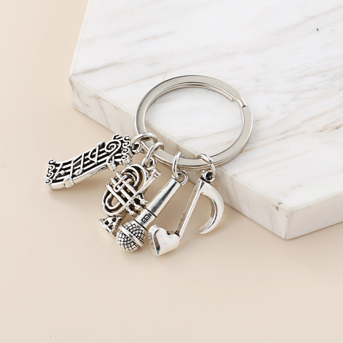 Wholesale Music Jewelry Teacher Student Gift Keychain JDC-KC-XiangH005