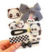 Jewelry WholesaleWholesale cartoon panda children's hair clip JDC-HC-DingS002 Hair Clips 鼎硕 %variant_option1% %variant_option2% %variant_option3%  Factory Price JoyasDeChina Joyas De China