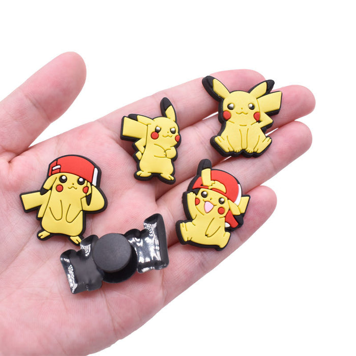 Wholesale Random 100pcs Cartoon Cute PVC DIY Accessories Croc Charms (M) JDC-CCS-RYY039