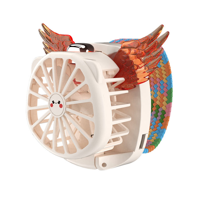 Jewelry WholesaleWholesale Kids Wings ABS Plastic Wrist Fan JDC-FAN-PSi001 FAN 鹏思 %variant_option1% %variant_option2% %variant_option3%  Factory Price JoyasDeChina Joyas De China