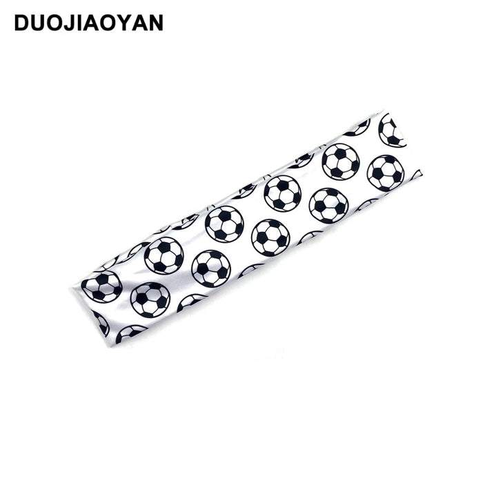 Wholesale World Cup Football Stretch Printed Polyester Headband MOQ≥3 JDC-HD-Jiaoy014