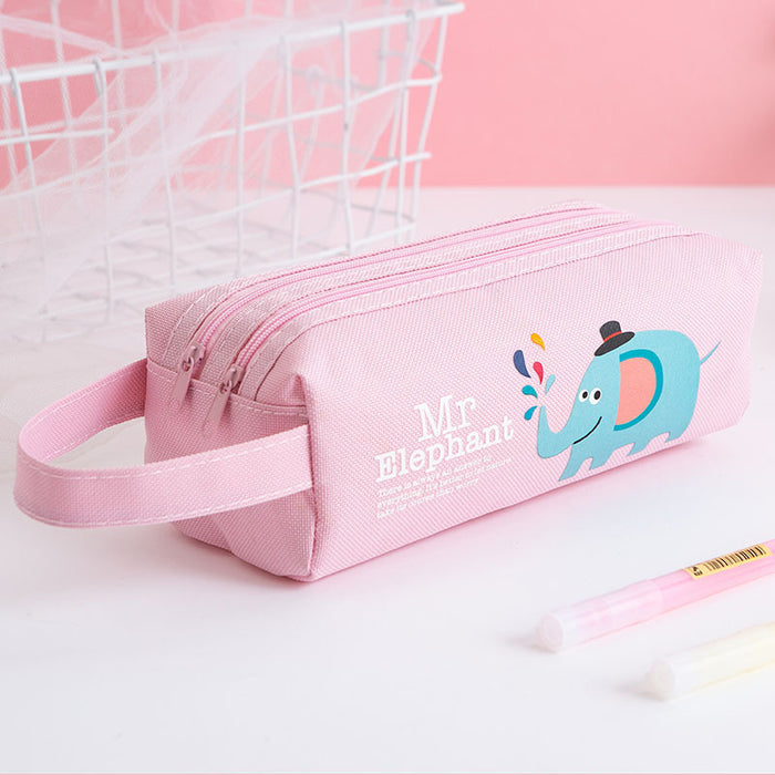 Jewelry WholesaleWholesale Cartoon Oxford Cloth Pencil Bag Stationery Bag JDC-PB-MYa001 Pencil Bags 茗雅 %variant_option1% %variant_option2% %variant_option3%  Factory Price JoyasDeChina Joyas De China