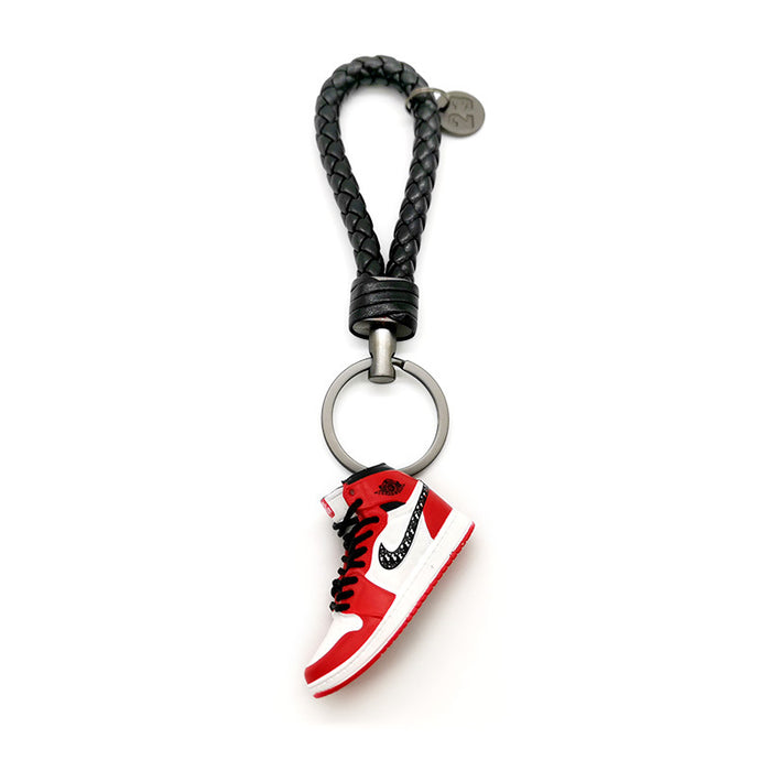 Jewelry WholesaleWholesale Vinyl Leather String Sneakers Keychain JDC-KC-TuoH006 Keychains 拓海 %variant_option1% %variant_option2% %variant_option3%  Factory Price JoyasDeChina Joyas De China