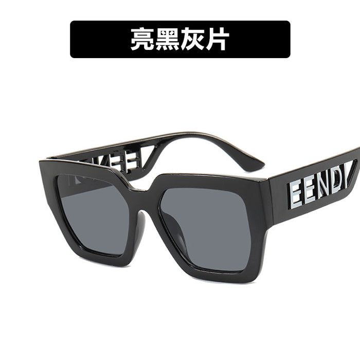 Wholesale Sunglasses Resin Letter Cutouts （F）JDC-SG-BKL003